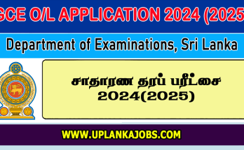 GCE OL Application 2024