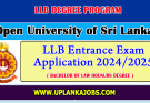 Open University LLB Application 2025