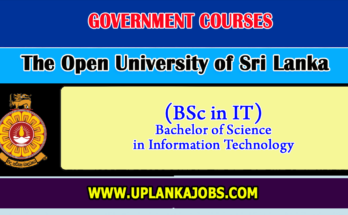 BSc in IT Degree 2024 - The Open University of Sri Lanka